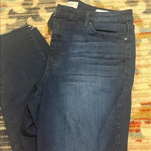 Jessica Simpson  Adored High Rise Ankle Women Size 31  Dark Blue Jeans
